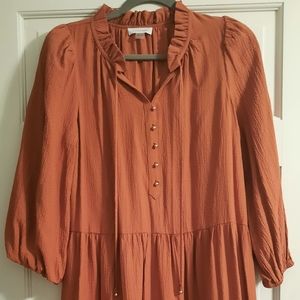 Orange dress